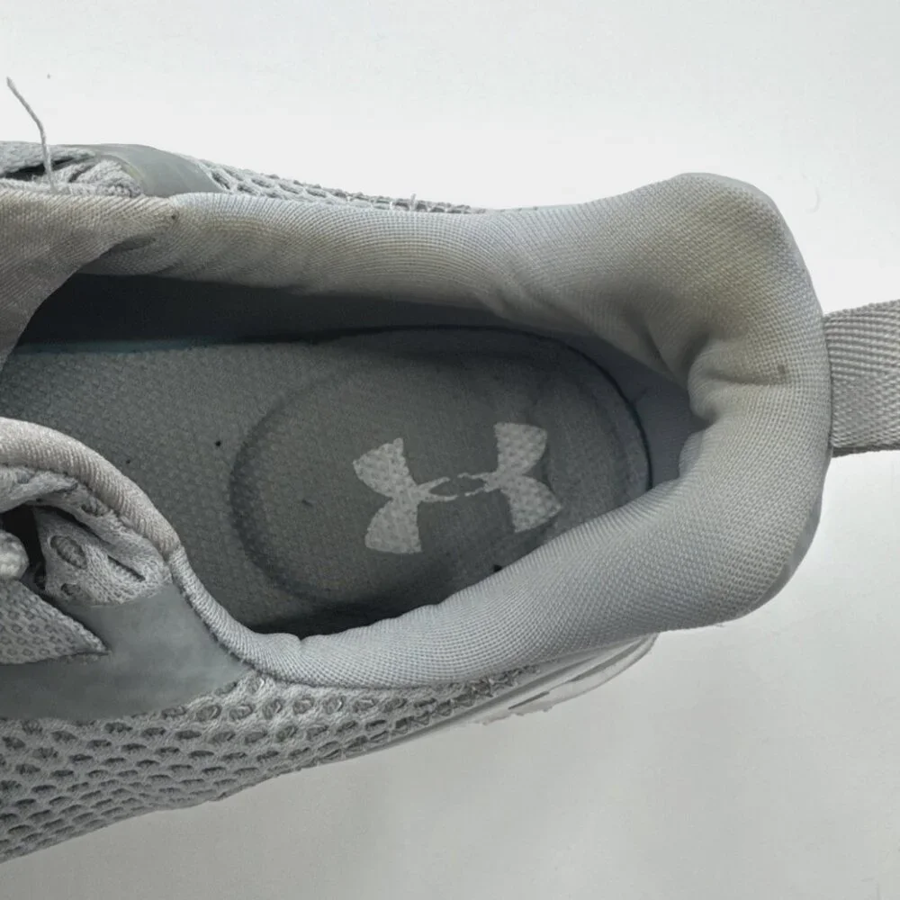 Under Armour HOVR Womens Running Shoes 10 Gray Lightweight Sneakers Gym Mesh